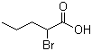 structure of CAS# 584-93-0, 2-溴戊酸