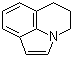structure of CAS# 5840-01-7, 5,6-二氢-4H-吡咯并[3,2,1-ij]喹啉