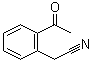 structure of CAS# 58422-85-8, 2-乙酰基苯基乙腈