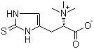 structure of CAS# 58511-63-0, L-(+)-麦角硫因