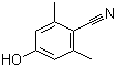 structure of CAS# 58537-99-8, 4-羟基-2,6-二甲基苯甲腈