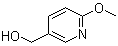 structure of CAS# 58584-63-7, 2-Methoxy-5-hydroxymethylpyridine