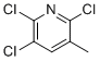 structure of CAS# 58584-95-5, 2,3,6-Trichloro-5-methylpyridine