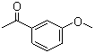structure of CAS# 586-37-8, 3'-Methoxyacetophenone