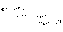 structure of CAS# 586-91-4, 偶氮苯-4,4'-二羧酸