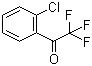 structure of CAS# 5860-95-7, 2'-Chloro-2,2,2-trifluoroacetophenone