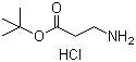 structure of CAS# 58620-93-2, tert-Butyl 3-aminopropanoate hydrochloride