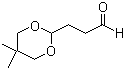 CAS 登录号：58697-03-3, 3-(5,5-二甲基-1,3-二氧己环-2-基)-1-丙醛