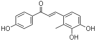 structure of CAS# 58749-23-8, 甘草查尔酮 B