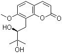 structure of CAS# 5875-49-0, 橙皮内酯水合物