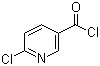 structure of CAS# 58757-38-3, 6-氯烟酰氯