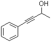 structure of CAS# 5876-76-6, 4-苯基-3-丁炔-2-醇
