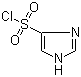 structure of CAS# 58767-51-4, 1H-Imidazole-4-sulfonyl chloride