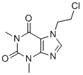 structure of CAS# 5878-61-5, 7-(2-氯乙基)茶碱