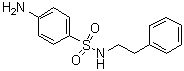 structure of CAS# 587850-67-7, 4-Amino-N-(2-phenylethyl)benzenesulfonamide