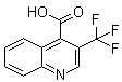 structure of CAS# 588702-65-2, 3-(三氟甲基)-4-喹啉羧酸