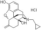 Nalmefene hydrochloride molecular structure (CAS 58895-64-0)