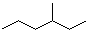 structure of CAS# 589-34-4, 3-Methylhexane