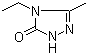 structure of CAS# 58910-25-1, 4-Ethyl-5-methyl-2H-1,2,4-triazol-3(4H)-one