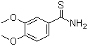 structure of CAS# 58952-14-0, 3,4-Dimethoxythiobenzamide