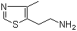 structure of CAS# 58981-35-4, 2-(4-Methylthiazol-5-yl)ethylamine