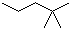 structure of CAS# 590-35-2, 2,2-Dimethylpentane