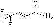 structure of CAS# 590-76-1, 4,4,4-三氟巴豆酰胺