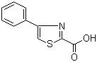 structure of CAS# 59020-44-9, 4-苯基噻唑-2-羧酸