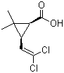 CAS 登录号：59042-49-8 (55701-06-9), 顺式二氯菊酸