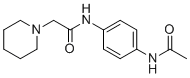 CAS # 5906-75-2, N-{4-[2-(Piperidin-1-yl)acetamido]phenyl}ethanimidic acid