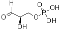CAS # 591-57-1, D-Glyceraldehyde 3-phosphate, (2R)-2-Hydroxy-3-(phosphonooxy)propanal