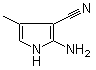 structure of CAS# 59146-60-0, 2-Amino-4-methylpyrrole-3-carbonitrile