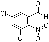 structure of CAS# 59178-12-0, 3,5-二氯-2-硝基苯甲醛