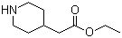 CAS # 59184-90-6, Ethyl 2-piperidin-4-ylacetate, 2-(Piperidin-4-yl)acetic acid ethyl ester