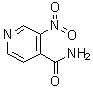 CAS # 59290-91-4, 3-Nitro-4-pyridinecarboxamide, 3-Nitroisonicotinamide, 4-Carbamoyl-3-nitropyridine