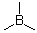 Trimethylboron molecular structure (CAS 593-90-8)