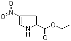 structure of CAS# 5930-92-7, 4-Nitro-1H-pyrrole-2-carboxylic acid ethyl ester