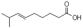 structure of CAS# 59320-77-3, trans-8-Methylnon-6-enoic acid