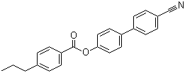 CAS # 59443-79-7, 4-Cyanobiphenyl-4'-propylbenzoate, 4-Propylbenzoic acid 4'-cyano[1,1'-biphenyl]-4-yl ester