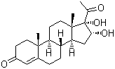 CAS 登录号：595-77-7, 双羟孕酮