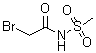 2-溴-N-(甲基磺酰基)乙酰胺分子结构 (CAS 59504-75-5)