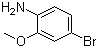 structure of CAS# 59557-91-4, 4-Bromo-2-methoxyaniline