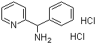 CAS # 59575-91-6, Phenyl(2-pyridyl)methylamine hydrochloride, 1-Phenyl-1-pyridin-2-ylmethanamine dihydrochloride