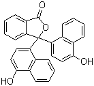 alpha-Naphtholphthalein molecular structure (CAS 596-01-0)