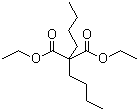 structure of CAS# 596-75-8, 二丁基丙二酸二乙酯