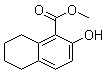 structure of CAS# 59604-96-5, 5,6,7,8-四氢-2-羟基-1-萘羧酸甲酯