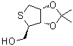 CAS 登录号：596103-06-9, 1,4-二脱氧-1,4-环硫-2,3-O-(异丙亚基)-D-核糖醇