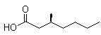 CAS # 59614-85-6, (S)-3-Methylheptanoic acid