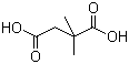 structure of CAS# 597-43-3, 2,2-二甲基丁二酸