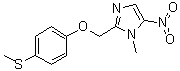 structure of CAS# 59729-37-2, Fexinidazole